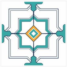 Load image into Gallery viewer, Mosaic Tile Stickers, Pack Of 12, All Sizes, Waterproof, Transfers For Kitchen / Bathroom Tiles GT50 - Bolsover Designs