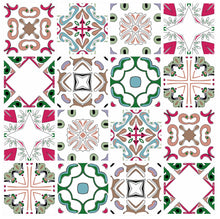 Load image into Gallery viewer, Mosaic Tile Stickers, Pack Of 16, All Sizes, Waterproof, Transfers For Kitchen / Bathroom Tiles GT56 - Bolsover Designs