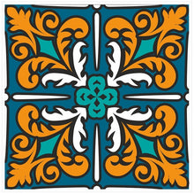 Load image into Gallery viewer, Mosaic Tile Stickers, Pack Of 16, All Sizes, Waterproof, Transfers For Kitchen / Bathroom Tiles GT58 - Bolsover Designs