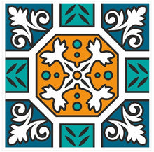 Load image into Gallery viewer, Mosaic Tile Stickers, Pack Of 16, All Sizes, Waterproof, Transfers For Kitchen / Bathroom Tiles GT58 - Bolsover Designs