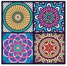 Load image into Gallery viewer, Mosaic Tile Stickers, Pack Of 16, All Sizes, Waterproof, Transfers For Kitchen / Bathroom Tiles GT59 - Bolsover Designs