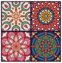 Load image into Gallery viewer, Mosaic Tile Stickers, Pack Of 16, All Sizes, Waterproof, Transfers For Kitchen / Bathroom Tiles GT60 - Bolsover Designs