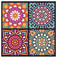 Load image into Gallery viewer, Mosaic Tile Stickers, Pack Of 16, All Sizes, Waterproof, Transfers For Kitchen / Bathroom Tiles GT60 - Bolsover Designs