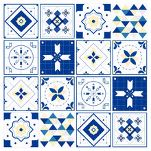 Load image into Gallery viewer, Mosaic Tile Stickers, Pack Of 16, All Sizes, Waterproof, Transfers For Kitchen / Bathroom Tiles GT66 - Bolsover Designs