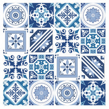 Load image into Gallery viewer, Mosaic Tile Stickers, Pack Of 16, All Sizes, Waterproof, Transfers For Kitchen / Bathroom Tiles GT67 - Bolsover Designs