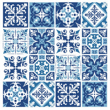 Load image into Gallery viewer, Mosaic Tile Stickers, Pack Of 16, All Sizes, Waterproof, Transfers For Kitchen / Bathroom Tiles GT69 - Bolsover Designs