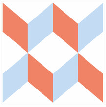 Load image into Gallery viewer, Mosaic Tile Stickers, Pack Of 16, All Sizes, Waterproof, Azulejo Transfers For Kitchen / Bathroom Tiles GT71 - Bolsover Designs