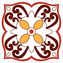 Load image into Gallery viewer, Mosaic Tile Stickers, Pack Of 16, All Sizes, Waterproof, Azulejo Transfers For Kitchen / Bathroom Tiles GT75 - Bolsover Designs