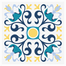 Load image into Gallery viewer, Mosaic Tile Stickers, Pack Of 16, All Sizes, Waterproof, Azulejo Transfers For Kitchen / Bathroom Tiles GT84 - Bolsover Designs