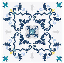 Load image into Gallery viewer, Mosaic Tile Stickers, Pack Of 16, All Sizes, Waterproof, Azulejo Transfers For Kitchen / Bathroom Tiles GT84 - Bolsover Designs