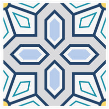 Load image into Gallery viewer, Mosaic Tile Stickers, Pack Of 16, All Sizes, Waterproof, Azulejo Transfers For Kitchen / Bathroom Tiles GT84 - Bolsover Designs