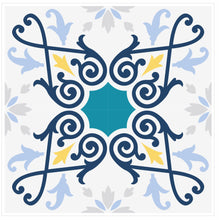 Load image into Gallery viewer, Mosaic Tile Stickers, Pack Of 16, All Sizes, Waterproof, Azulejo Transfers For Kitchen / Bathroom Tiles GT84 - Bolsover Designs