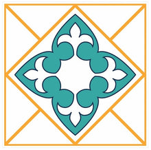 Load image into Gallery viewer, Mosaic Tile Stickers, Pack Of 16, All Sizes, Waterproof, Azulejo Transfers For Kitchen / Bathroom Tiles GT85 - Bolsover Designs