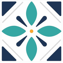 Load image into Gallery viewer, Mosaic Tile Stickers, Pack Of 16, All Sizes, Waterproof, Azulejo Transfers For Kitchen / Bathroom Tiles GT85 - Bolsover Designs