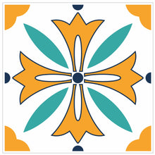 Load image into Gallery viewer, Mosaic Tile Stickers, Pack Of 16, All Sizes, Waterproof, Azulejo Transfers For Kitchen / Bathroom Tiles GT86 - Bolsover Designs