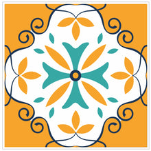 Load image into Gallery viewer, Mosaic Tile Stickers, Pack Of 16, All Sizes, Waterproof, Azulejo Transfers For Kitchen / Bathroom Tiles GT86 - Bolsover Designs