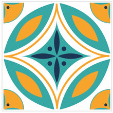 Load image into Gallery viewer, Mosaic Tile Stickers, Pack Of 16, All Sizes, Waterproof, Azulejo Transfers For Kitchen / Bathroom Tiles GT86 - Bolsover Designs