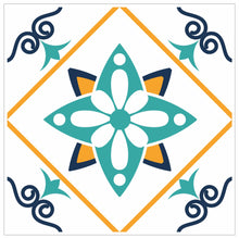 Load image into Gallery viewer, Mosaic Tile Stickers, Pack Of 16, All Sizes, Waterproof, Azulejo Transfers For Kitchen / Bathroom Tiles GT86 - Bolsover Designs