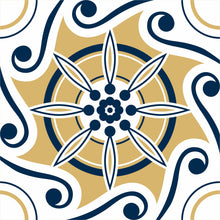 Load image into Gallery viewer, Mosaic Tile Stickers, Pack Of 16, All Sizes, Waterproof, Azulejo Transfers For Kitchen / Bathroom Tiles GT87 - Bolsover Designs