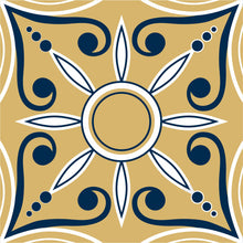 Load image into Gallery viewer, Mosaic Tile Stickers, Pack Of 16, All Sizes, Waterproof, Azulejo Transfers For Kitchen / Bathroom Tiles GT87 - Bolsover Designs