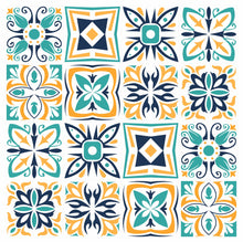 Load image into Gallery viewer, Mosaic Tile Stickers, Pack Of 16, All Sizes, Waterproof, Transfers For Kitchen / Bathroom Tiles GT89 - Bolsover Designs