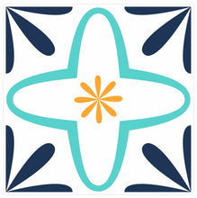 Load image into Gallery viewer, Mosaic Tile Stickers, Pack Of 16, All Sizes, Waterproof, Azulejo Transfers For Kitchen / Bathroom Tiles GT93 - Bolsover Designs