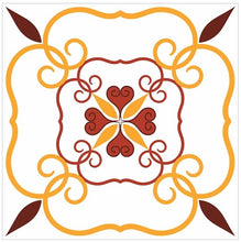 Load image into Gallery viewer, Mosaic Tile Stickers, Pack Of 24, All Sizes, Waterproof, Azulejo Transfers For Kitchen / Bathroom Tiles GT98 - Bolsover Designs