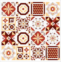Load image into Gallery viewer, Mosaic Tile Stickers, Pack Of 16, All Sizes, Waterproof, Transfers For Kitchen / Bathroom Tiles GT99 - Bolsover Designs