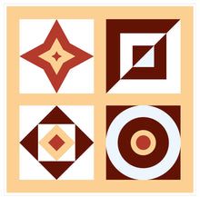 Load image into Gallery viewer, Mosaic Tile Stickers, Pack Of 16, All Sizes, Waterproof, Transfers For Kitchen / Bathroom Tiles GT99 - Bolsover Designs