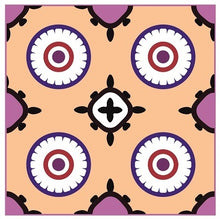 Load image into Gallery viewer, Mosaic Tile Stickers, Pack Of 16, All Sizes, Waterproof, Azulejo Transfers For Kitchen / Bathroom Tiles GT42 - Bolsover Designs