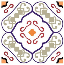 Load image into Gallery viewer, Mosaic Tile Stickers, Pack Of 16, All Sizes, Waterproof, Azulejo Transfers For Kitchen / Bathroom Tiles GT42 - Bolsover Designs