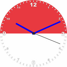 Load image into Gallery viewer, Flag Clock - Beginning With H - Q, Flag Of Your Chosen Country On A Quartz Clock, Stand or Wall Mounted, 200mm
