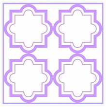 Load image into Gallery viewer, Mosaic Tile Stickers, Pack Of 16, All Sizes, Waterproof, Lilac Azulejo Transfers For Kitchen / Bathroom Tiles L01 - Bolsover Designs