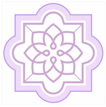 Load image into Gallery viewer, Mosaic Tile Stickers, Pack Of 16, All Sizes, Waterproof, Lilac Azulejo Transfers For Kitchen / Bathroom Tiles L01 - Bolsover Designs