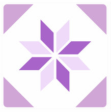 Load image into Gallery viewer, Mosaic Tile Stickers, Pack Of 16, All Sizes, Waterproof, Lilac Azulejo Transfers For Kitchen / Bathroom Tiles L02 - Bolsover Designs