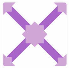 Load image into Gallery viewer, Mosaic Tile Stickers, Pack Of 16, All Sizes, Waterproof, Lilac Azulejo Transfers For Kitchen / Bathroom Tiles L02 - Bolsover Designs
