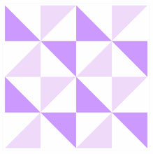 Load image into Gallery viewer, Mosaic Tile Stickers, Pack Of 16, All Sizes, Waterproof, Lilac Azulejo Transfers For Kitchen / Bathroom Tiles L02 - Bolsover Designs