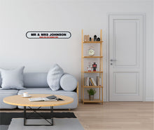 Load image into Gallery viewer, Mr & Mrs 3D Wall Sign, Weding Day or Anniversary Present,3 Designs, No Drilling - Bolsover Designs