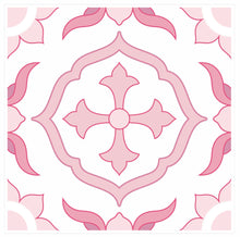 Load image into Gallery viewer, Mosaic Tile Stickers, Pack Of 16, All Sizes, Pink, Waterproof, Transfers For Kitchen / Bathroom Tiles P03 - Bolsover Designs