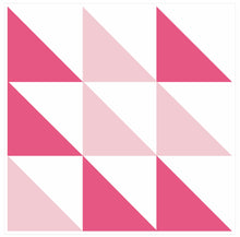 Load image into Gallery viewer, Mosaic Tile Stickers, Pink, Pack Of 16, All Sizes, Waterproof Azulejo Transfers For Kitchen / Bathroom Tiles P05 - Bolsover Designs