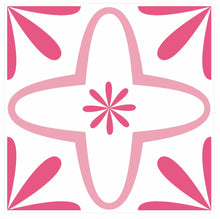 Load image into Gallery viewer, Mosaic Tile Stickers, Pink, Pack Of 16, All Sizes, Waterproof Azulejo Transfers For Kitchen / Bathroom Tiles P05 - Bolsover Designs
