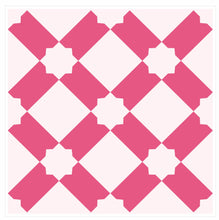 Load image into Gallery viewer, Mosaic Tile Stickers, Pink, Pack Of 16, All Sizes, Waterproof Azulejo Transfers For Kitchen / Bathroom Tiles P05 - Bolsover Designs