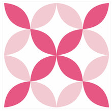 Load image into Gallery viewer, Mosaic Tile Stickers, Pink, Pack Of 16, All Sizes, Waterproof Azulejo Transfers For Kitchen / Bathroom Tiles P05 - Bolsover Designs
