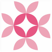 Load image into Gallery viewer, Mosaic Tile Stickers, Pink, Pack Of 16, All Sizes, Waterproof Azulejo Transfers For Kitchen / Bathroom Tiles P05 - Bolsover Designs