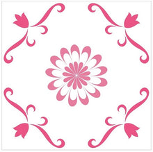 Load image into Gallery viewer, Mosaic Tile Stickers, Pink, Pack Of 24, All Sizes, Waterproof, Azulejo Transfers For Kitchen / Bathroom Tiles P06 - Bolsover Designs