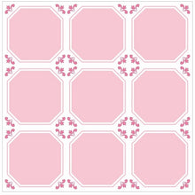 Load image into Gallery viewer, Mosaic Tile Stickers, Pink, Pack Of 24, All Sizes, Waterproof, Azulejo Transfers For Kitchen / Bathroom Tiles P06 - Bolsover Designs