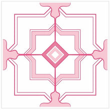 Load image into Gallery viewer, Mosaic Tile Stickers, Pink, Pack Of 24, All Sizes, Waterproof, Azulejo Transfers For Kitchen / Bathroom Tiles P06 - Bolsover Designs
