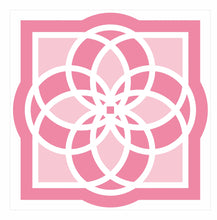 Load image into Gallery viewer, Mosaic Tile Stickers, Pink, Pack Of 16, All Sizes, Waterproof, Transfers For Kitchen / Bathroom Tiles P07 - Bolsover Designs