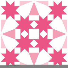 Load image into Gallery viewer, Mosaic Tile Stickers, Pink, Pack Of 16, All Sizes, Waterproof Azulejo Transfers For Kitchen / Bathroom Tiles P01 - Bolsover Designs