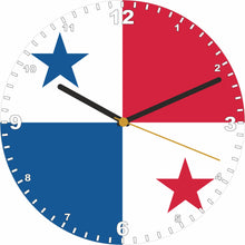 Load image into Gallery viewer, Flag Clock - Beginning With H - Q, Flag Of Your Chosen Country On A Quartz Clock, Stand or Wall Mounted, 200mm
